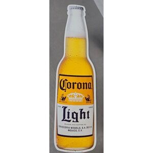 Corona Light Beer Bottle Metal Sign Bar Mancave Wall Decor Advertising‎